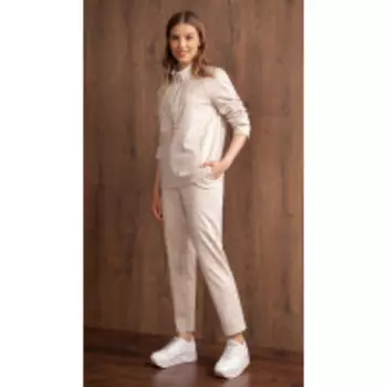 Джемпер Nova Line-20315 В цвете: Бежевый; Размеры: 50,52,42