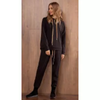 Джемпер Nova Line-20318 В цвете: Черный; Размеры: 50,52,46,48,44