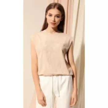 Джемпер Nova Line-20362/1 В цвете: Бежевый; Размеры: 50,42