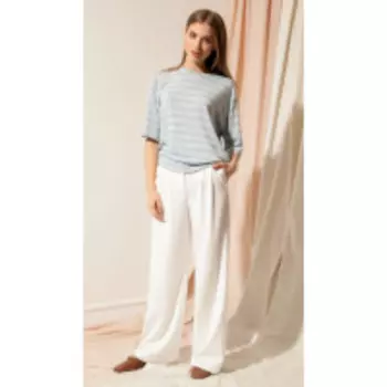 Джемпер Nova Line-20368/2 В цвете: Серый, Голубой; Размеры: 52,48,44,42