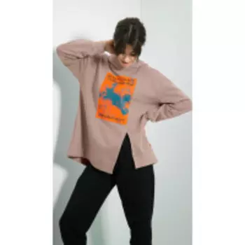 Джемпер Samnari-Л-86/1 В цвете: Бежевый; Размеры: 46,48,44