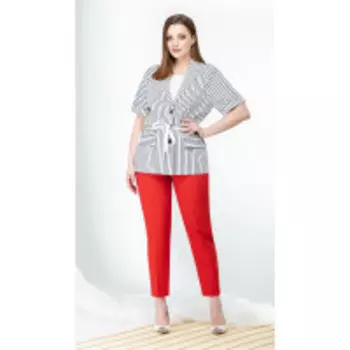 Elady-3878 В цвете: Красный, Серый; Размеры: 50,52,48,54