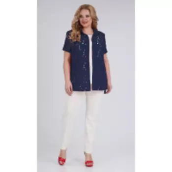 Elga-699 В цвете: Синий, Белый; Размеры: 58,60