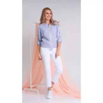 Ивелта плюс-2943 В цвете: Белый, Голубой; Размеры: 50,52,48