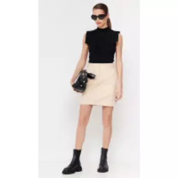 Юбка Favorini-31464 В цвете: Бежевый; Размеры: 46,48,44