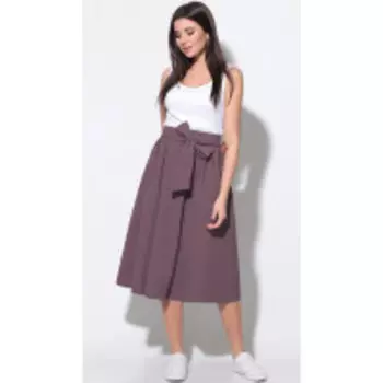 Юбка LeNata-11181/2 В цвете: Фиолетовый; Размеры: 48,44