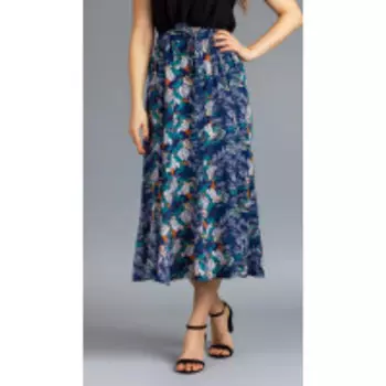 Юбка Mirolia-741 В цвете: Синий; Размеры: 56,58,50,52,46,48,54