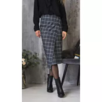 Юбка Mirolia-813/2 В цвете: Серый; Размеры: 50,52,46,48,54,44