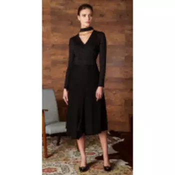 Юбка Nova Line-3494 В цвете: Черный; Размеры: 50,46,44,42