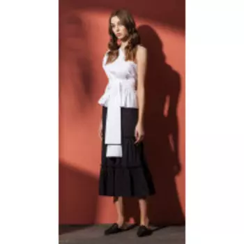 Юбка Nova Line-3509 В цвете: Черный; Размеры: 46,48,44,42