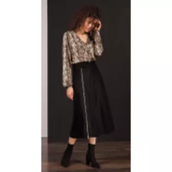 Юбка Nova Line-3536 В цвете: Черный; Размеры: 50,44,42