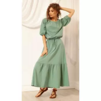 Юбка Nova Line-3673/1 В цвете: Зеленый; Размеры: 50,52,46,48,44,42