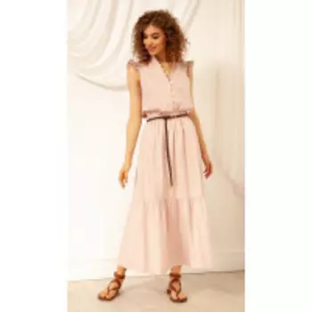 Юбка Nova Line-3673 В цвете: Розовый; Размеры: 50,52,46,48,44,42