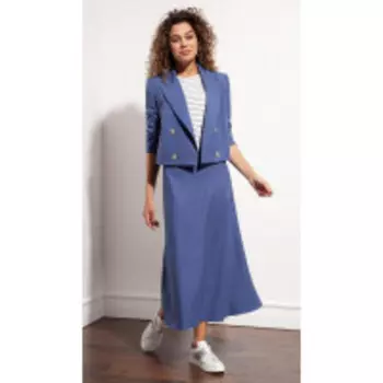 Юбка S_ette-3002/1 В цвете: Синий; Размеры: 50,52,46,48,44,42