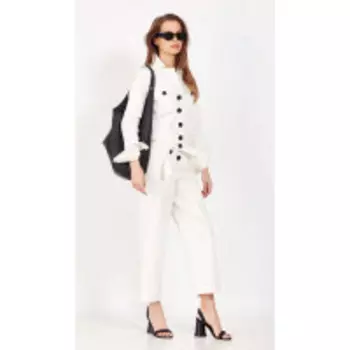 Комбинезон Favorini-31527 В цвете: Белый; Размеры: 46,48,44,42