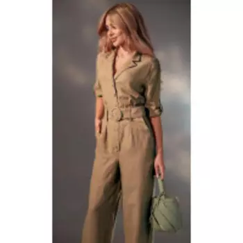 Комбинезон Golden Valley-1067/2 В цвете: Бежевый; Размеры: 50,46,48,44,42