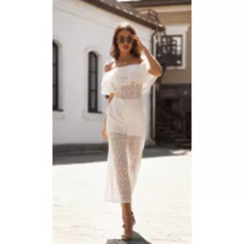 Комбинезон Vesnaletto-2703 В цвете: Белый; Размеры: 46,48,44,42