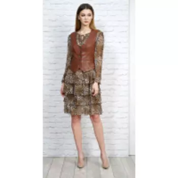 Костюм Alani-1098 В цвете: Коричневый; Размеры: 50,46,48,44