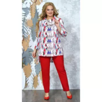 Костюм Alani-1372 В цвете: Красный; Размеры: 56,60,52,54