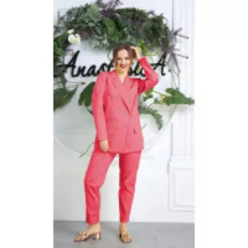 Костюм Anastasia-580/2 В цвете: Красный; Размеры: 56,50,52,54