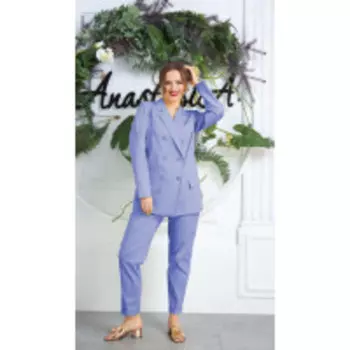 Костюм Anastasia-580/5 В цвете: Фиолетовый; Размеры: 50,52,48