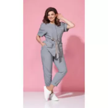 Костюм Anna Majewska-1367G/1 В цвете: Серый; Размеры: 52