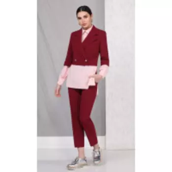 Костюм Beautiful&amp;Free-1921 В цвете: Красный; Размеры: 50,46,48,44