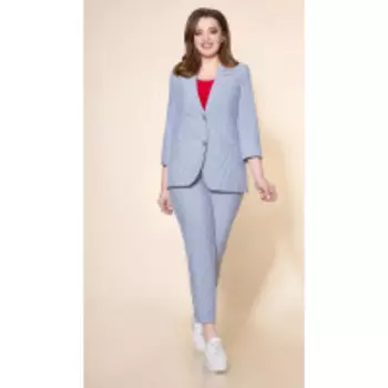 Костюм Дали-3533 В цвете: Голубой; Размеры: 50,52,46,48