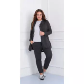 Костюм Диамант-1401 В цвете: Серый; Размеры: 56,58,60,62,52,54