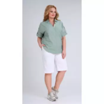 Костюм Диамант-1436/1-Б В цвете: Зеленый; Размеры: 60