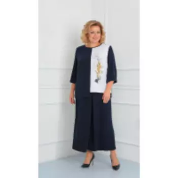 Костюм Диамант-1457 В цвете: Синий; Размеры: 52,54