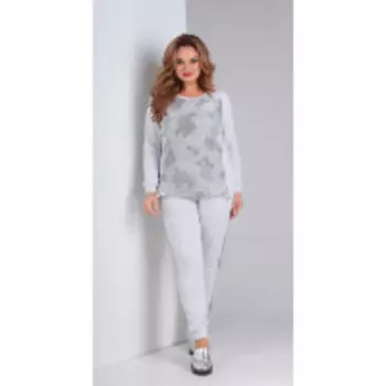 Костюм Диамант-1466 В цвете: Серый; Размеры: 50,52,48