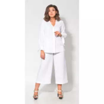 Костюм Диамант-1526 В цвете: Белый; Размеры: 50,46,48