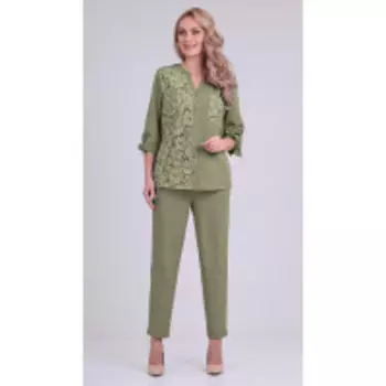 Костюм Elga-695/1 В цвете: Зеленый; Размеры: 50,52,48