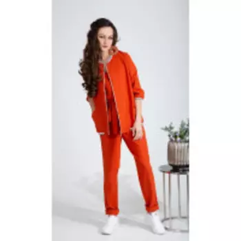Костюм ElPaiz-516/1 В цвете: Оранжевый; Размеры: 44