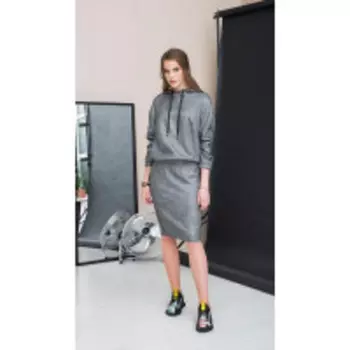 Костюм Галеан Cтиль-763 В цвете: Серый; Размеры: 50,52,48