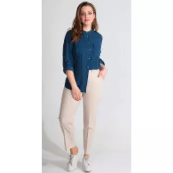 Костюм Golden Valley-6394 В цвете: Синий, Бежевый; Размеры: 50,52,46,48