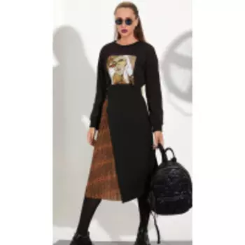 Костюм Golden Valley-6475 В цвете: Черный, Разноцветный; Размеры: 50,52,46,44,42