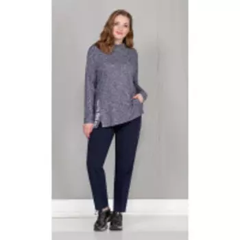 Костюм Ивелта плюс-2931 В цвете: Синий; Размеры: 50,52,54