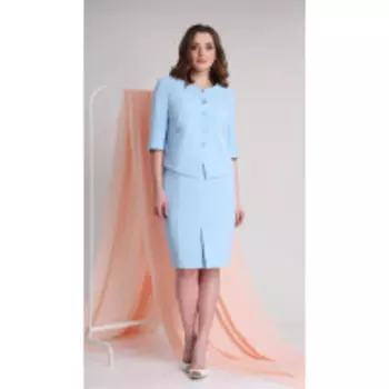 Костюм Ивелта плюс-3622 В цвете: Голубой; Размеры: 50