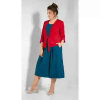 Костюм JeRusi-2089/2 В цвете: Красный; Размеры: 50,52