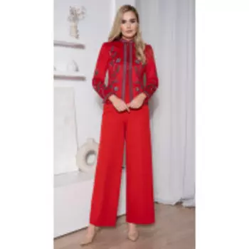 Костюм Юрс-21-557-2 В цвете: Красный; Размеры: 50,52,46,48,44,42