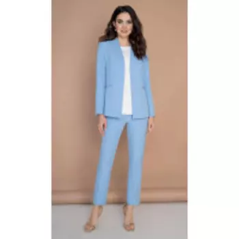 Костюм Юрс-21-590-1 В цвете: Голубой; Размеры: 50,52,46,48,54,44