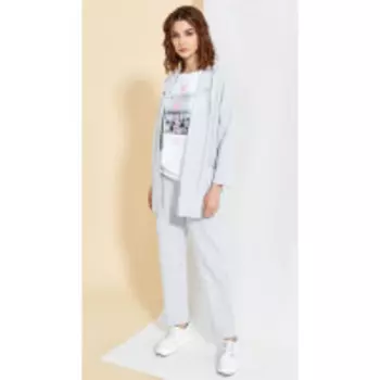 Костюм Kaloris-1734 В цвете: Серый; Размеры: 50,52,46,48,54,44