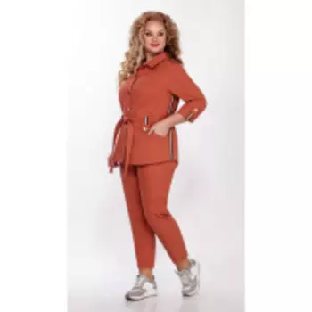 Костюм La Kona-1196/3 В цвете: Красный, Оранжевый; Размеры: 56,52,54