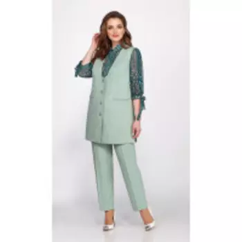 Костюм La Kona-1214 В цвете: Зеленый; Размеры: 56,52,54