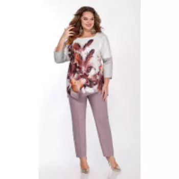 Костюм La Kona-1336/1 В цвете: Бежевый, Разноцветный; Размеры: 56,58