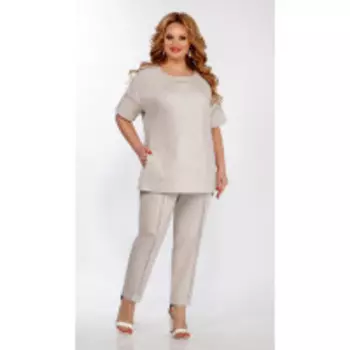 Костюм La Kona-1378 В цвете: Бежевый; Размеры: 56,52,54