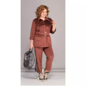 Костюм Lady Secret-2676/1 В цвете: Коричневый; Размеры: 56,52