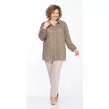 Костюм Lady Secret-2694 В цвете: Бежевый, Коричневый; Размеры: 56,52,54